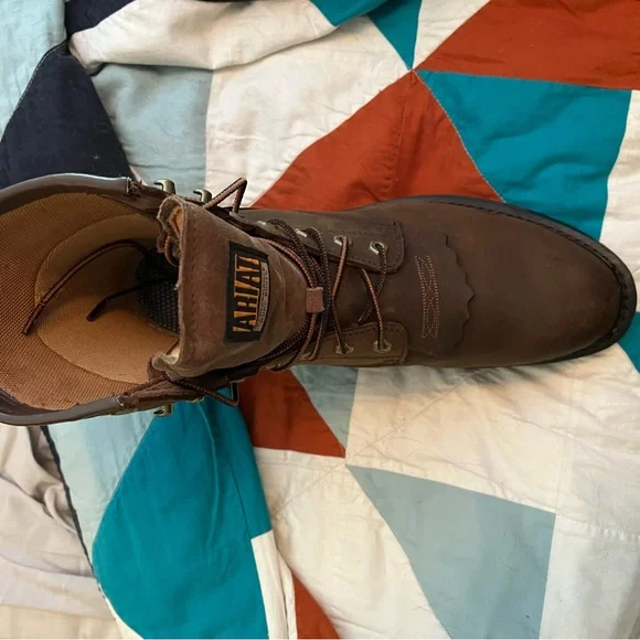 Ariat Men's Dark Brown Lace-Up Boots
